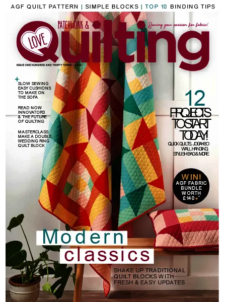 Love Patchwork Quilting Issue 133 2024