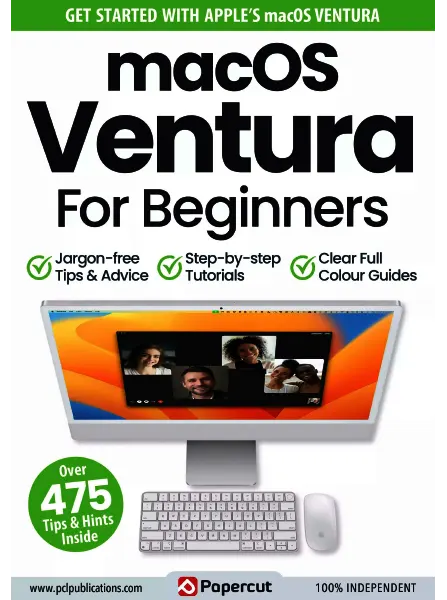 macOS Ventura For Beginners – 5th Edition 2024 Download PDF
