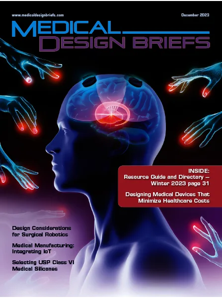 medical design briefs december 2023