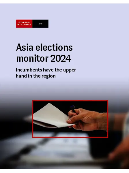 The Economist Intelligence Unit Asia Elections Monitor 2024 2023