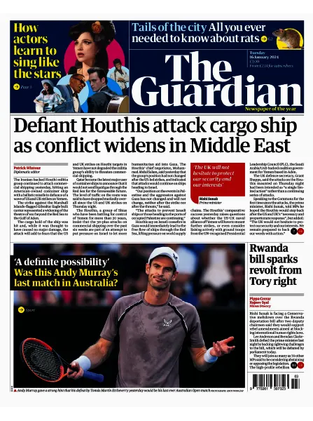 The Guardian 16 January 2024