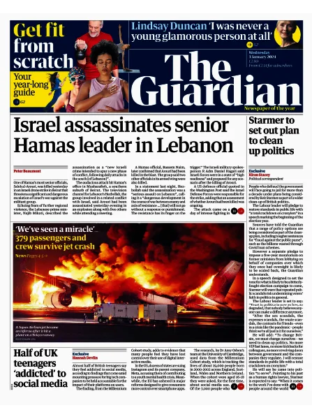 the guardian 3 january 2023