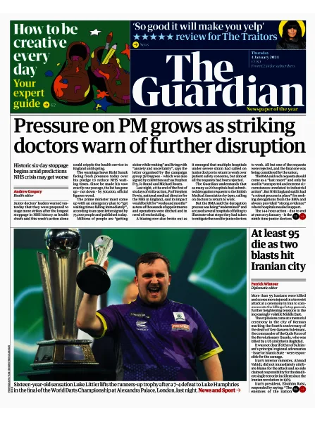 the guardian 4 january 2023