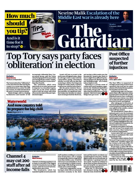 the guardian 8 january 2023