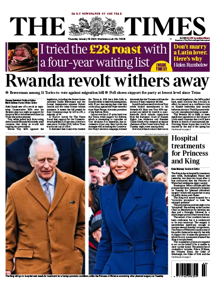 The Times 18 January 2024