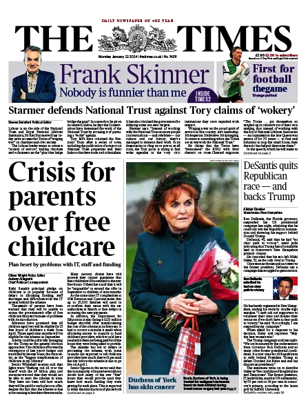The Times 22 January 2024