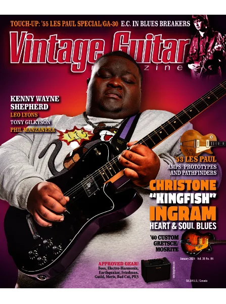 Vintage Guitar January 3 2024 Magazine PDF   Vintage Guitar January 3 2024.webp