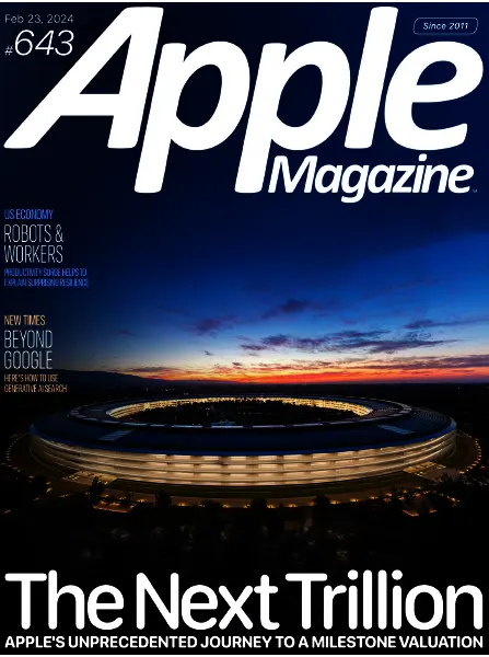 AppleMagazine – Issue 643, February 23, 2024 Download PDF