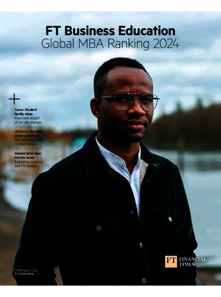 Financial Times Bussnes Education Global MBA Ranking February 2024