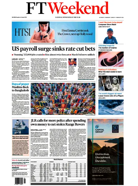 Financial Times Weekend UK 3 4 February 2024