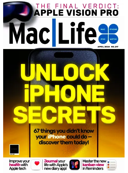 Mac|Life UK – Issue 217, April 2024 Download PDF