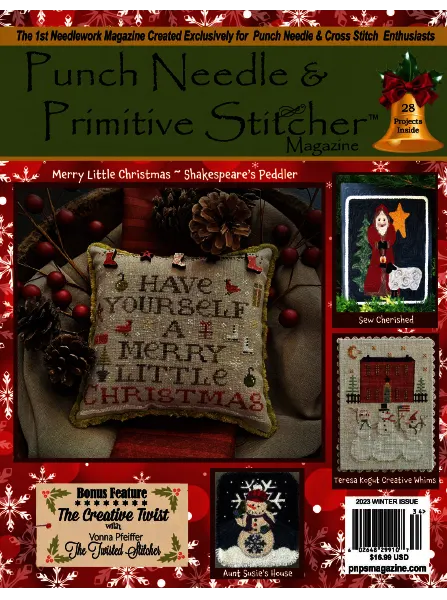 Punch Needle & Primitive Stitcher – Christmas/Winter 2023 Download PDF