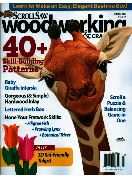 ScrollSaw Woodworking & Crafts – Spring 2024 Download PDF