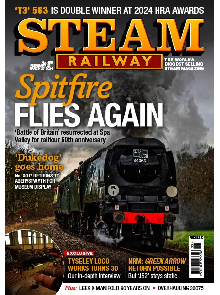 Steam Railway – Issue 555, February 29, 2024 Download PDF