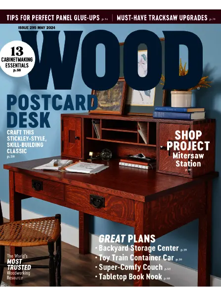 Wood Magazine – Issue 295 , May 2024 Download PDF
