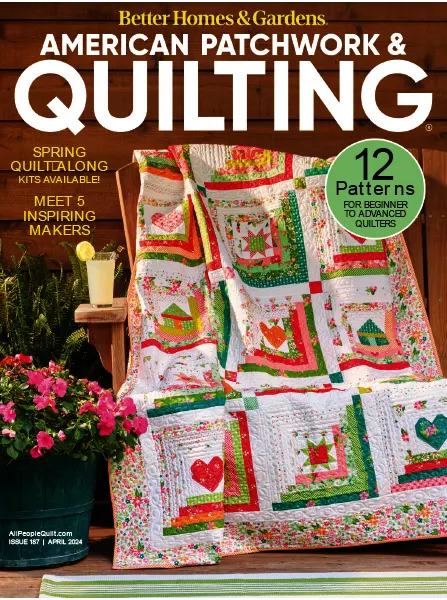 American Patchwork Quilting April 2024