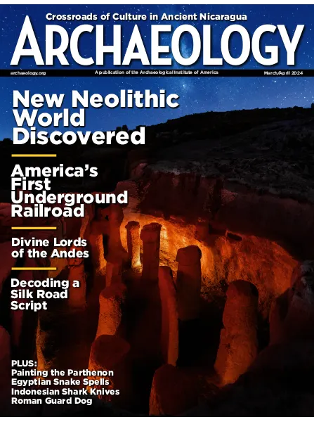 Archaeology March April 2024