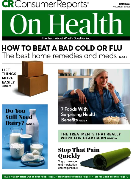 Consumer Reports on Health Volume 36 Issue 3 March 2024