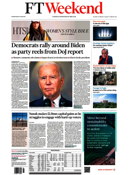Financial Times 10 February 2024