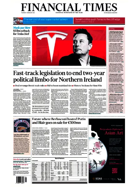 Financial Times UK 1 February 2024