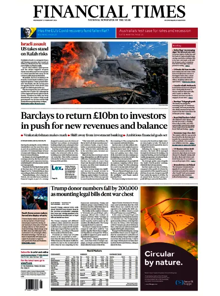 Financial Times UK 21 February 2024