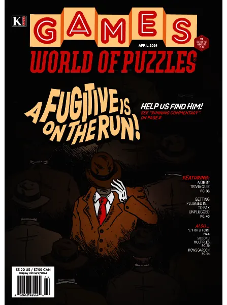 Games World of Puzzles April 2024