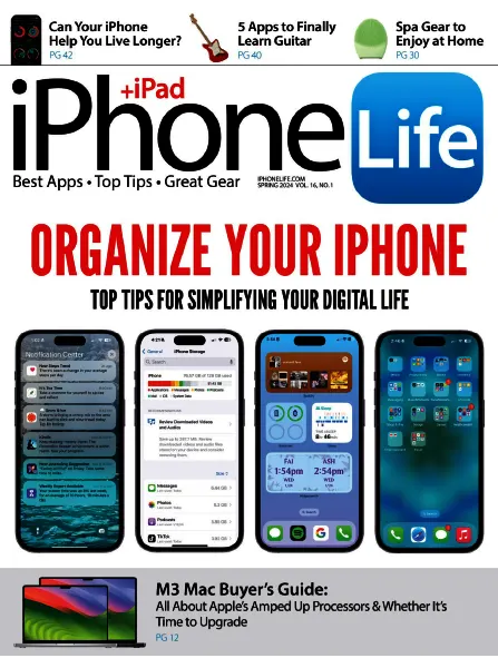 iPhone Life Magazine Spring 2024