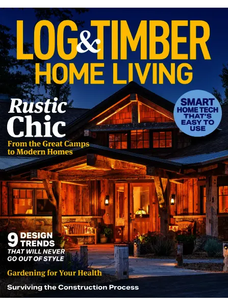 Log Timber Home Living March 2024