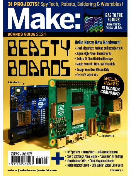 Make – Winter 2024 No. 87 Download Magazine PDF
