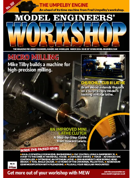 Model Engineers Workshop March 2024