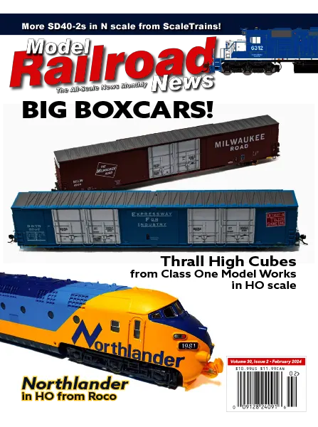 Model Railroad News February 2024