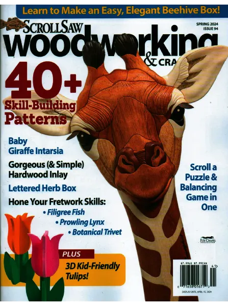 ScrollSaw Woodworking Crafts Spring 2024