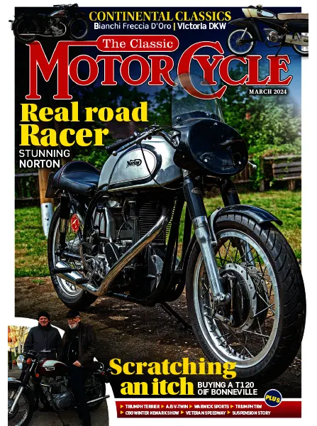 The Classic MotorCycle March 2024