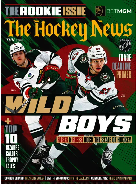 The Hockey News The Rookie Issue 2024