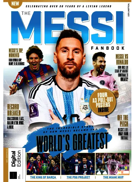 The Messi Fanbook 1st Edition 2024