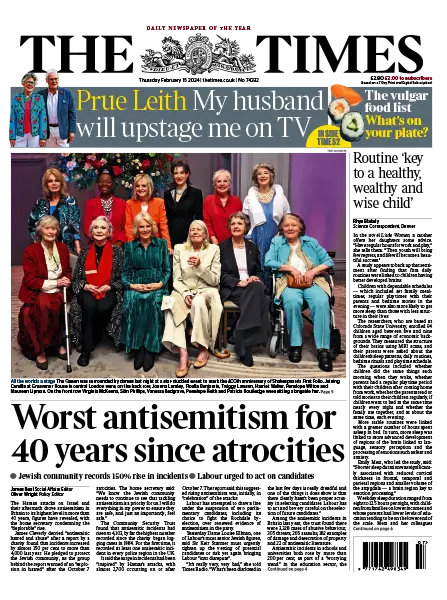 The Times 15 February 2024