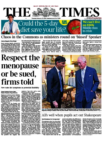 The Times 22 February 2024