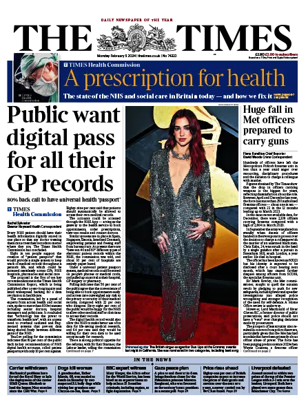 The Times 5 February 2024