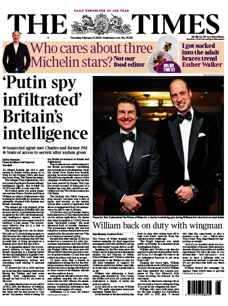 The Times 8 February 2024