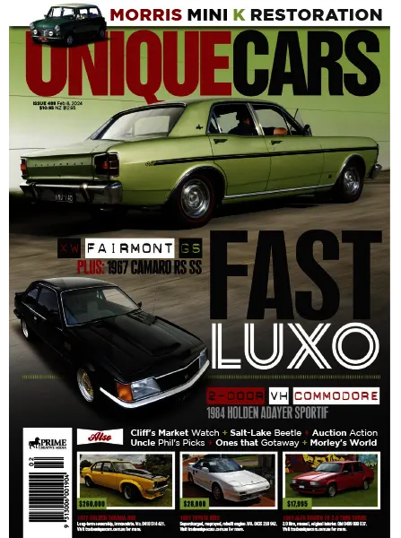 Unique Cars Australia Issue 488 2024