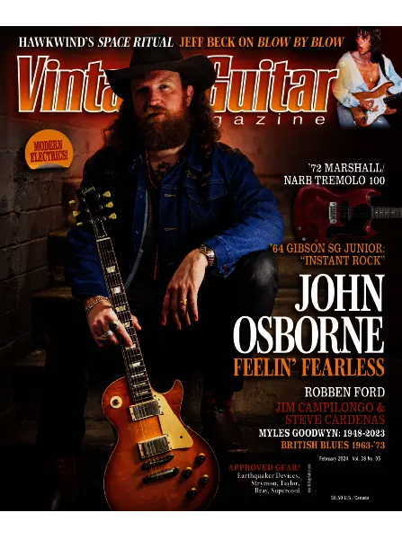 Vintage Guitar February 2024