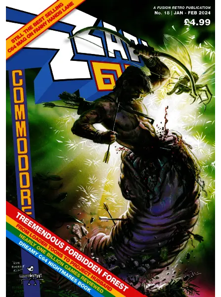 ZZAP 64 Magazine Issue 18 January February 2024