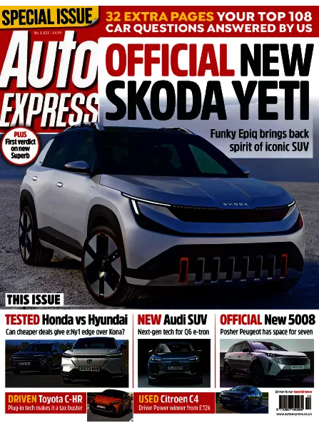Auto Express – Issue 1823, 20 March /16 April 2024 Download PDF