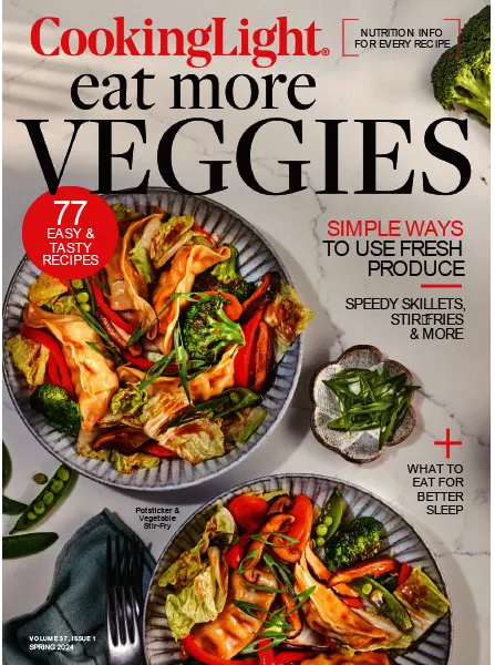 Cooking Light Eat More Veggies Spring 2024 freemagazines.top