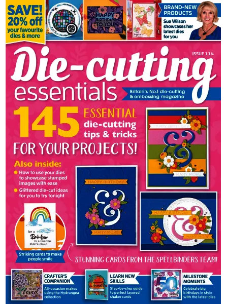 Die cutting Essentials Issue 114 21 March 2024