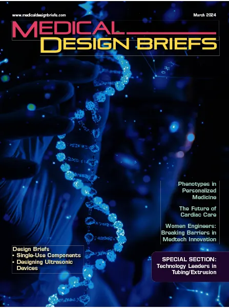 Medical Design Briefs March 2024 free pdf download