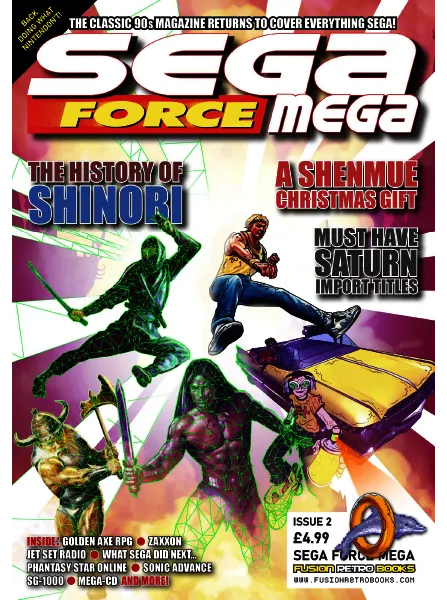 SEGA Force Mega – Issue 2, March 2023 Download PDF