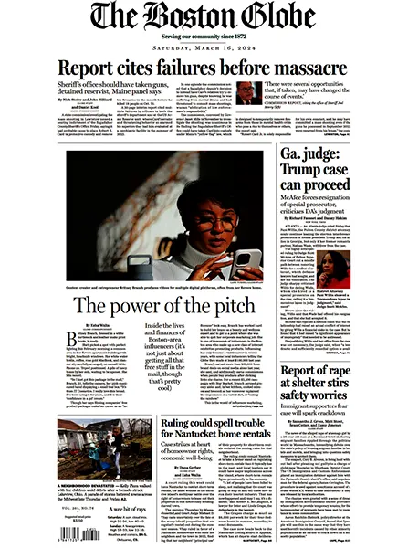 The Boston Globe 16 March 202 free pdf download