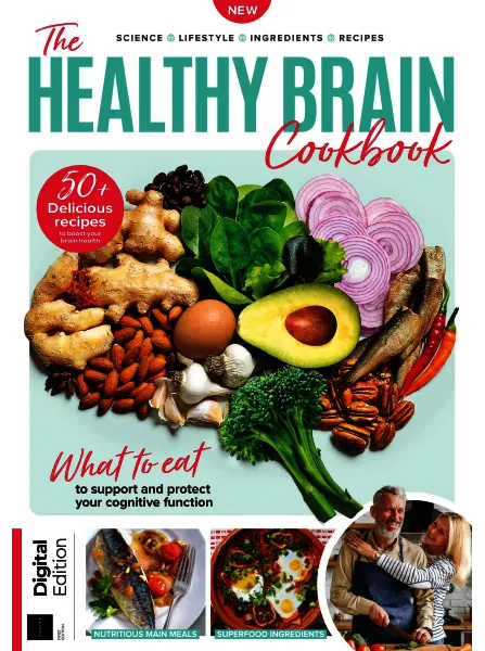 The Healthy Brain Cookbook – 1st Edition, 2024 Download PDF