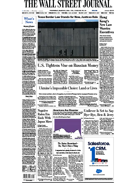 The Wall Street Journal 20 March 2024 1